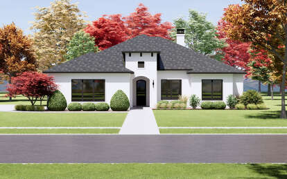 Contemporary House Plan #7983-00103 Elevation Photo
