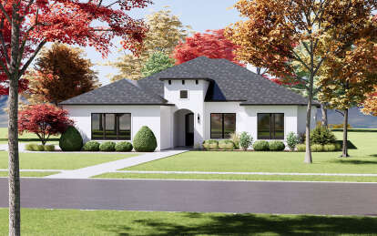 Contemporary House Plan #7983-00103 Elevation Photo