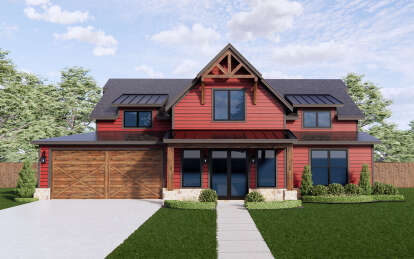 Craftsman House Plan #7983-00104 Elevation Photo