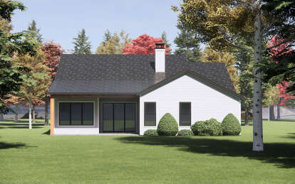 Modern Farmhouse House Plan #7983-00108 Elevation Photo