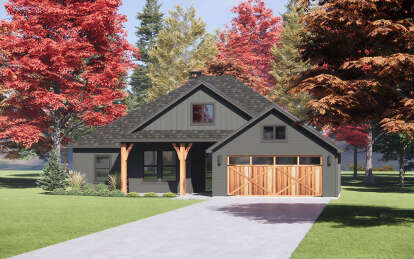 Modern Farmhouse House Plan #7983-00109 Elevation Photo