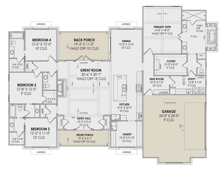 House Plan House Plan #30939 Drawing 1