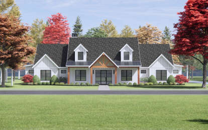 Modern Farmhouse House Plan #7983-00111 Elevation Photo