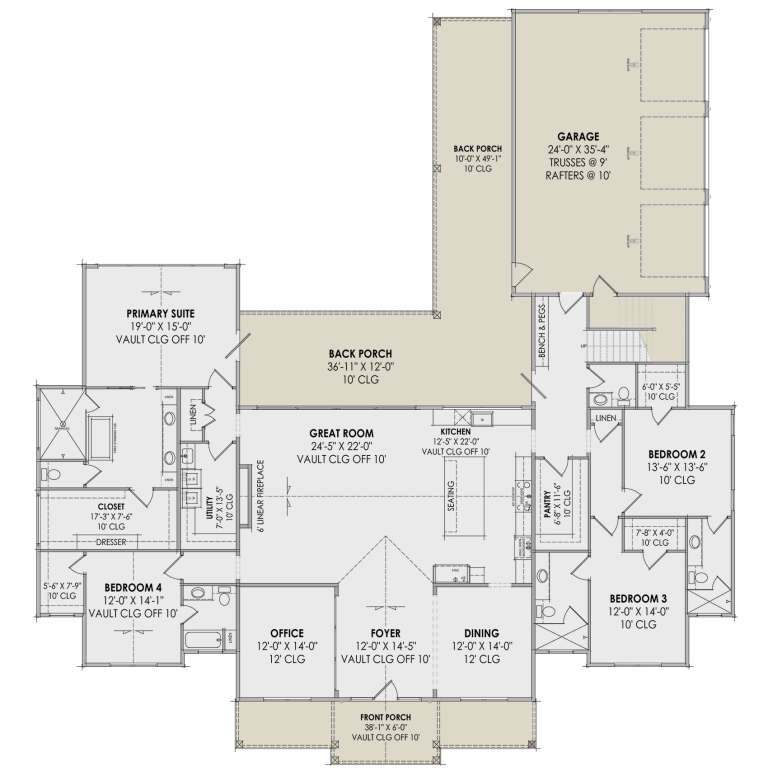 House Plan House Plan #30940 Drawing 1