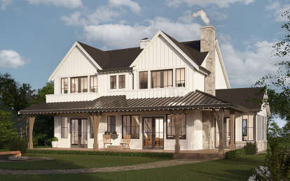 Modern Farmhouse House Plan #8937-00086 Elevation Photo