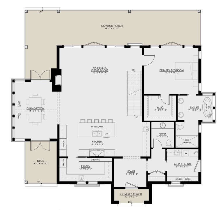 House Plan House Plan #30942 Drawing 1