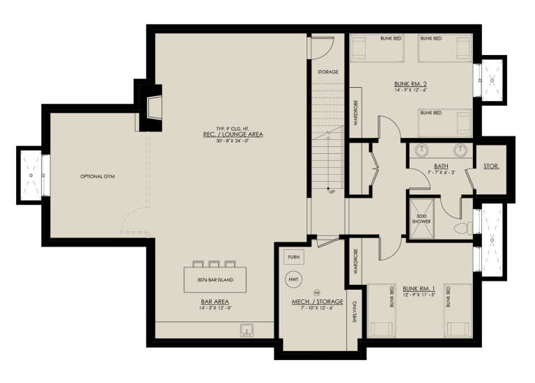 House Plan House Plan #30942 Drawing 3