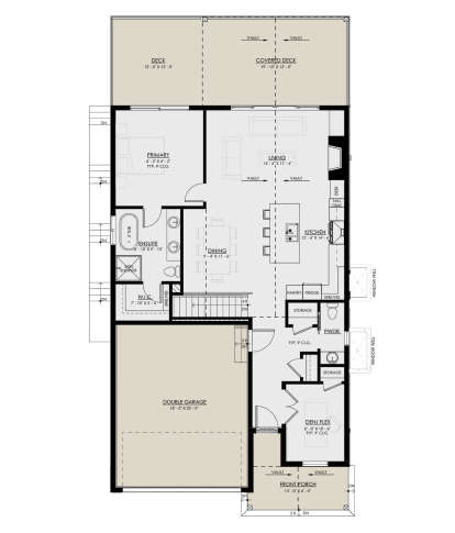 Main Floor  for House Plan #8937-00087