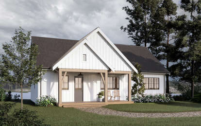 Modern Farmhouse House Plan #8937-00088 Elevation Photo