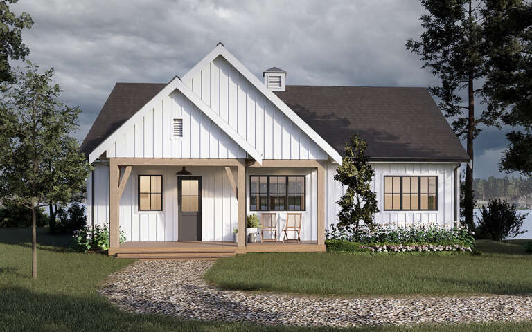 House Plan House Plan #30944 Front Elevation 