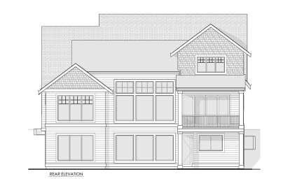 Craftsman House Plan #8937-00090 Elevation Photo
