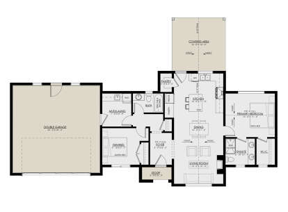 Main Floor  for House Plan #8937-00091