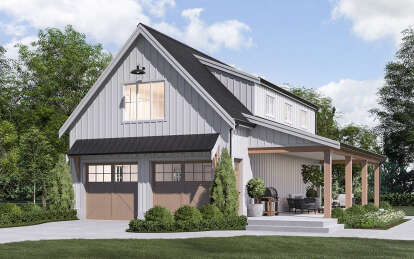 Modern Farmhouse House Plan #8937-00094 Elevation Photo