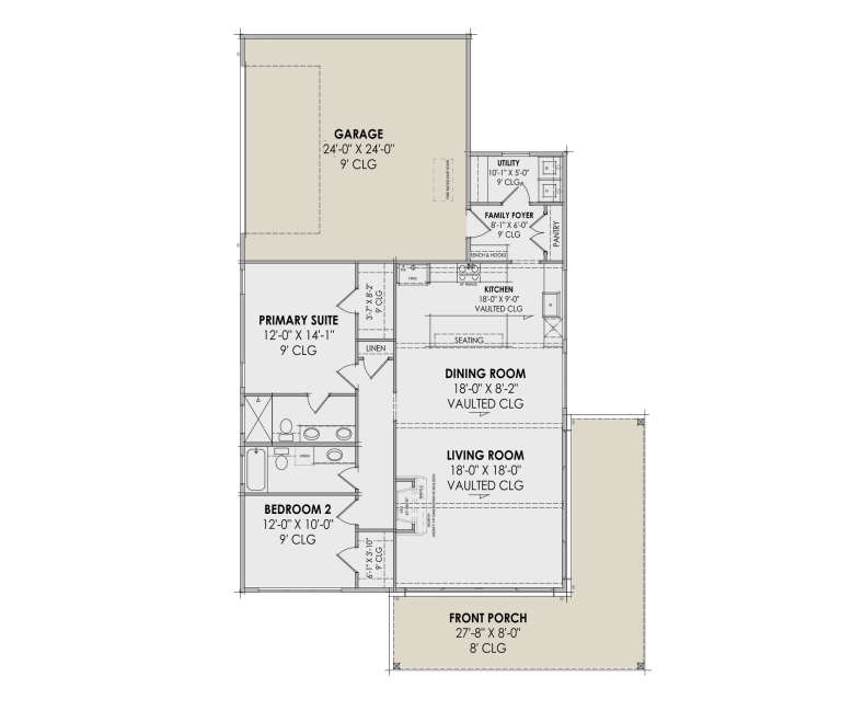 House Plan House Plan #30955 Drawing 1