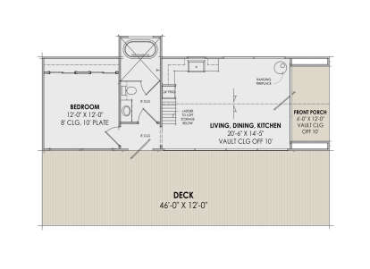 Main Floor  for House Plan #7983-00117