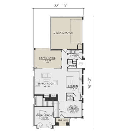 Main Floor  for House Plan #7071-00021
