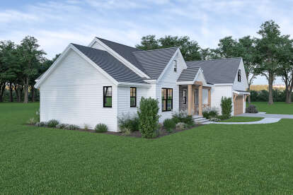 Craftsman House Plan #2464-00128 Elevation Photo