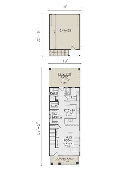 Main Floor  for House Plan #7071-00023