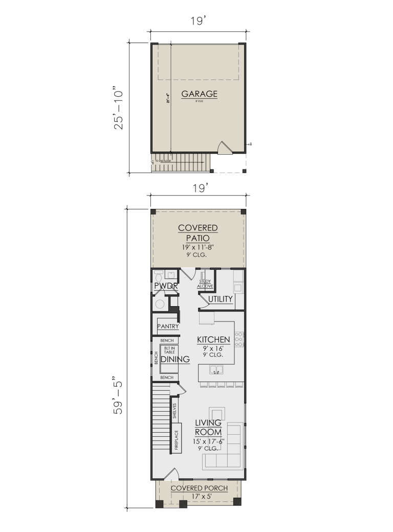 House Plan House Plan #30962 Drawing 1