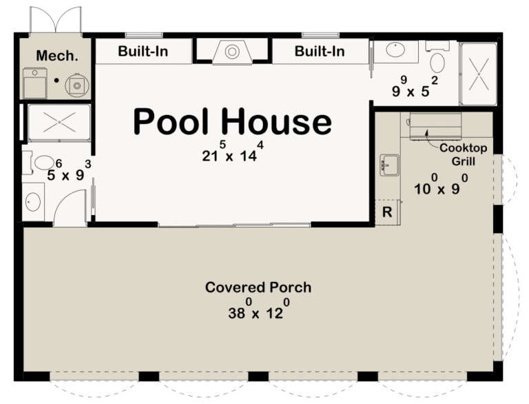 House Plan House Plan #30963 Drawing 1