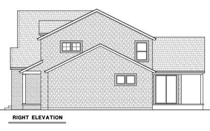 Traditional House Plan #2464-00129 Elevation Photo