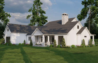 Modern Farmhouse House Plan #8318-00388 Elevation Photo