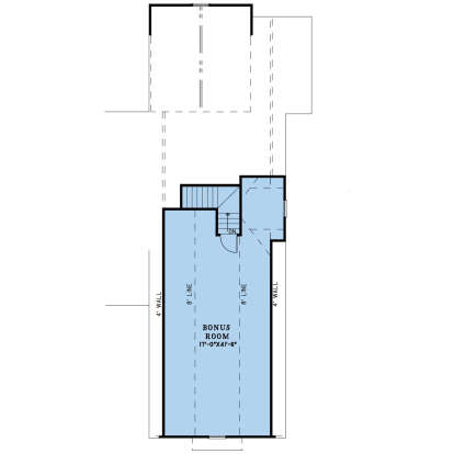 Bonus Room for House Plan #8318-00388