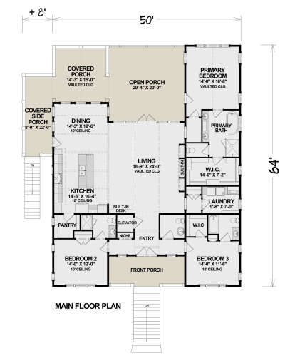 Main Floor for House Plan #6316-00005
