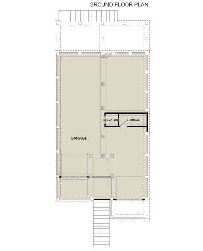 Ground Floor for House Plan #6316-00007