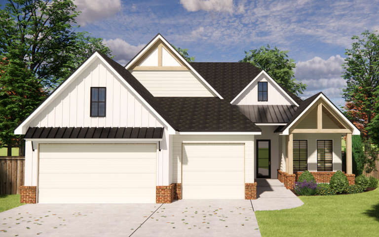 House Plan House Plan #30969 Front Elevation 