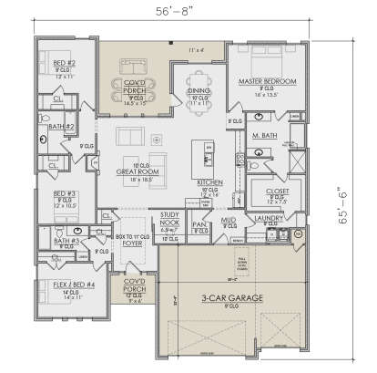 Main Floor  for House Plan #7071-00025