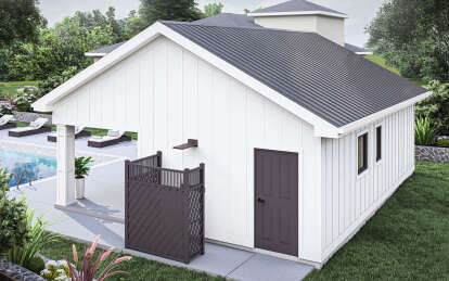 Modern Farmhouse House Plan #963-00943 Elevation Photo