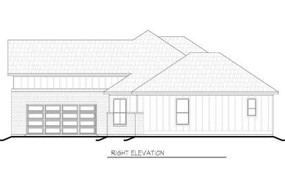 Modern Farmhouse House Plan #3570-00001 Elevation Photo