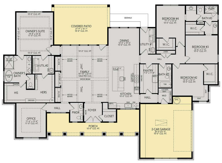 House Plan House Plan #30972 Drawing 1