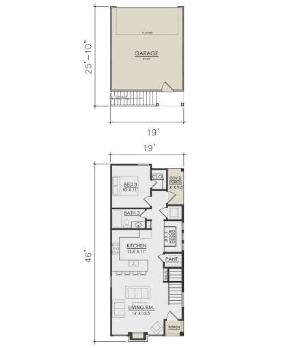 Main Floor  for House Plan #7071-00026