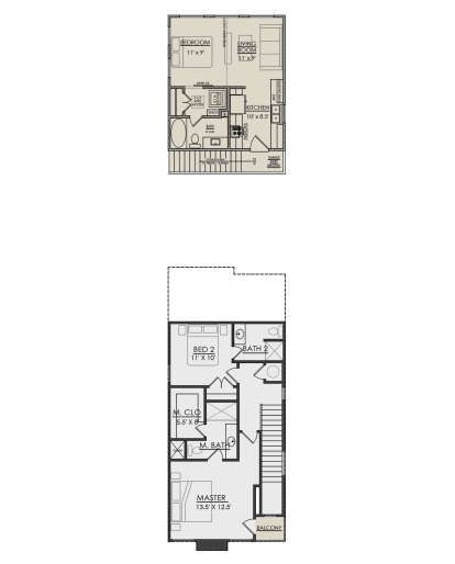 Second Floor for House Plan #7071-00026