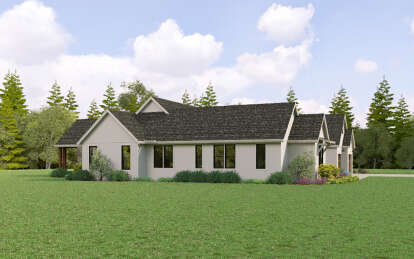 Modern Farmhouse House Plan #2559-01029 Elevation Photo