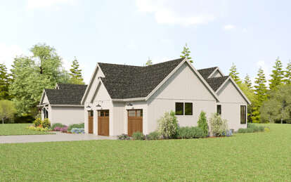 Modern Farmhouse House Plan #2559-01029 Elevation Photo