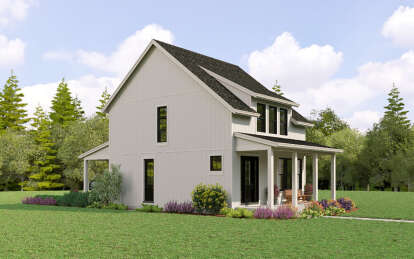Modern Farmhouse House Plan #2559-01030 Elevation Photo