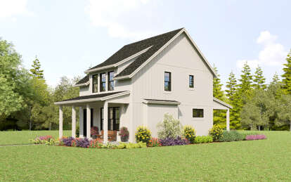 Modern Farmhouse House Plan #2559-01030 Elevation Photo