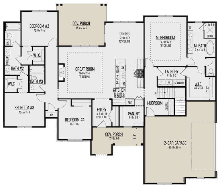 House Plan House Plan #30977 Drawing 1