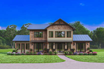 Craftsman House Plan #1462-00117 Elevation Photo