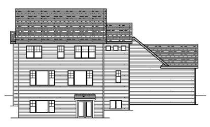 Traditional House Plan #098-00109 Elevation Photo