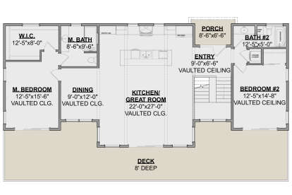 Main Floor  for House Plan #1462-00118