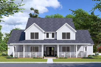 Country House Plan #4848-00411 Elevation Photo