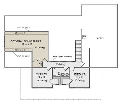 Second Floor for House Plan #4848-00411