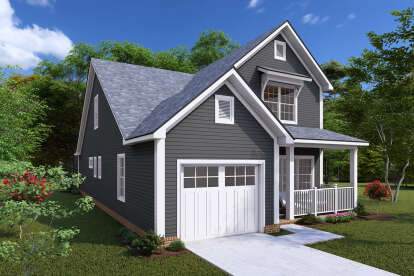 Cottage House Plan #4848-00412 Elevation Photo