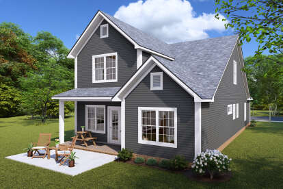 Cottage House Plan #4848-00412 Elevation Photo