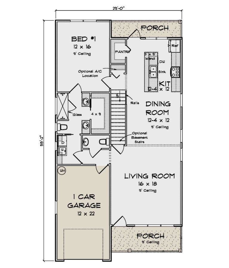 House Plan House Plan #30984 Drawing 1