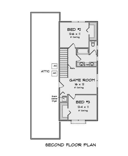 Second Floor for House Plan #4848-00412